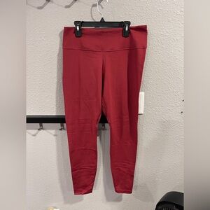 Nike Womens Cherry Red Leggings